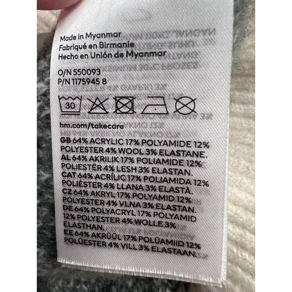 H&M Toddler Boy Set Knit Button Cardigan Lined Green Curdoroy Pants Size 2T - Picture 6 of 11